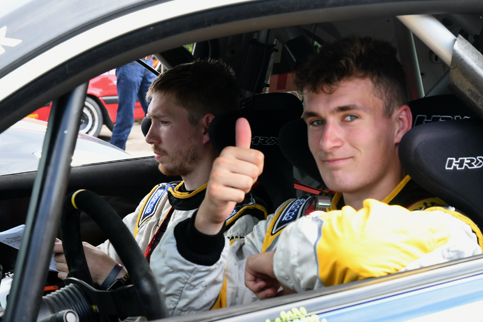 Rally Himmerland var en brandvarm og støvet affære, men Jacob Egholm og Anders Frederiksen fastholdt med en andenplads føringen i deres klasse
(Foto: MD/specialpress@gmail.com)